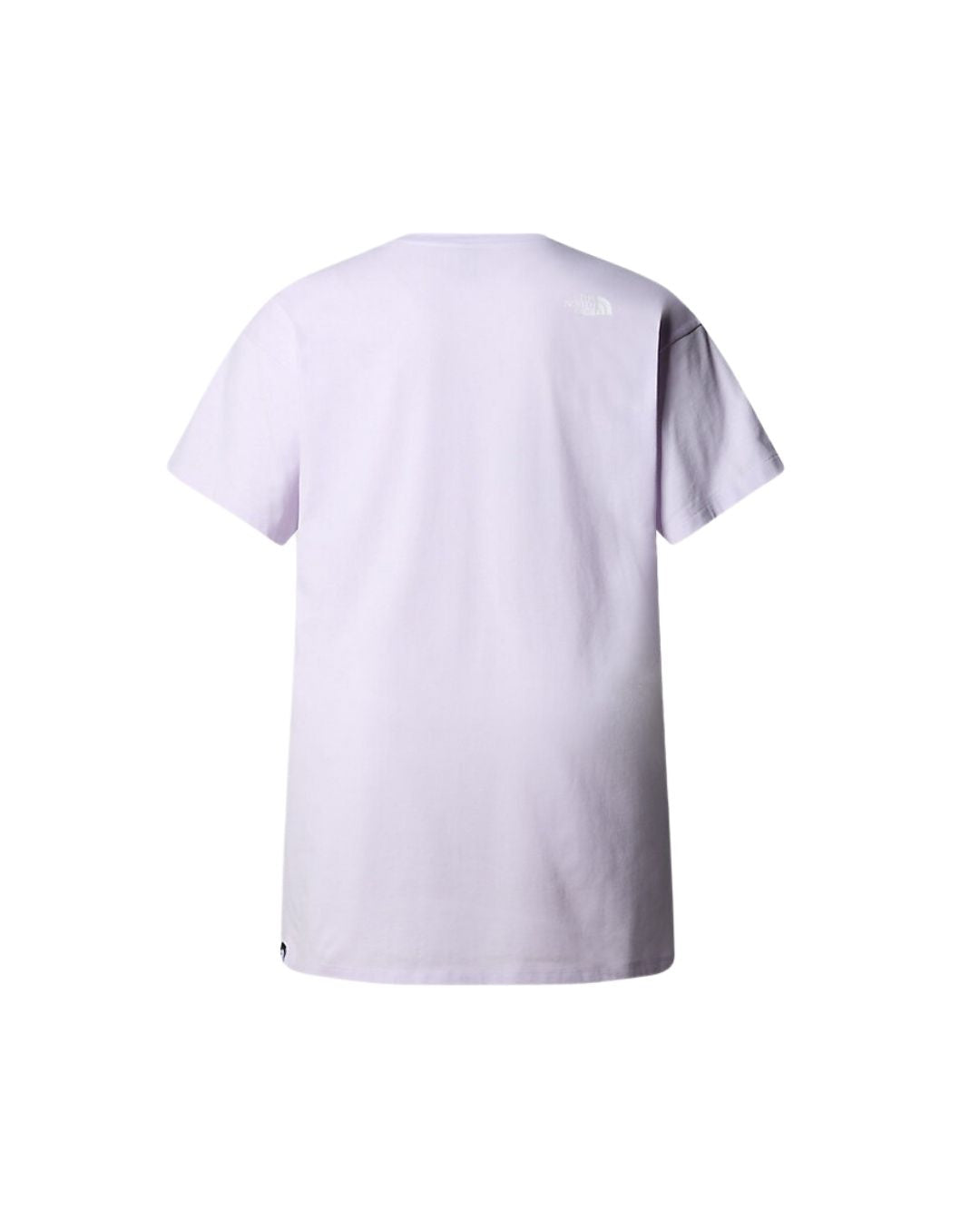 W S/S ESSENTIAL TEE DRESS ICY LILAC