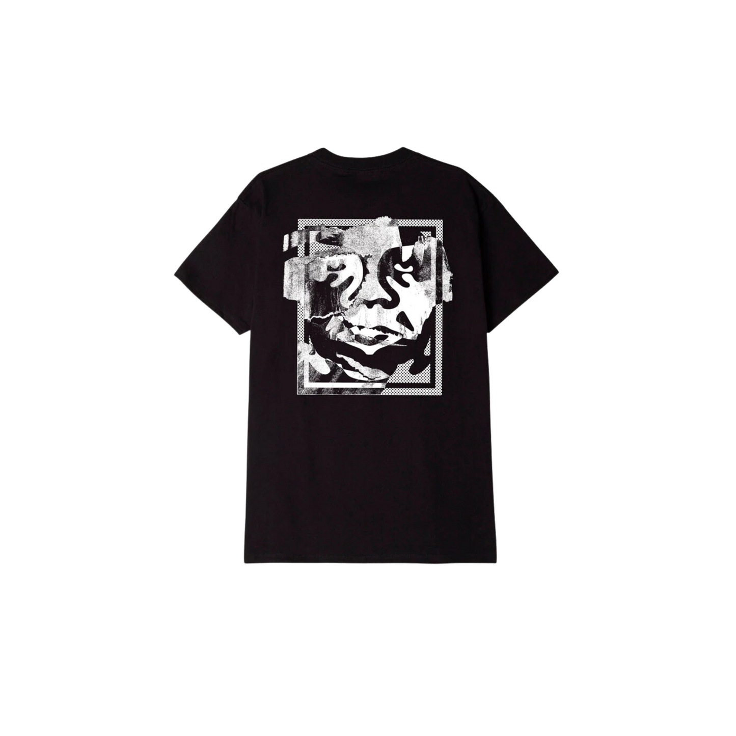 Obey Torn Icon Face Classic Tee