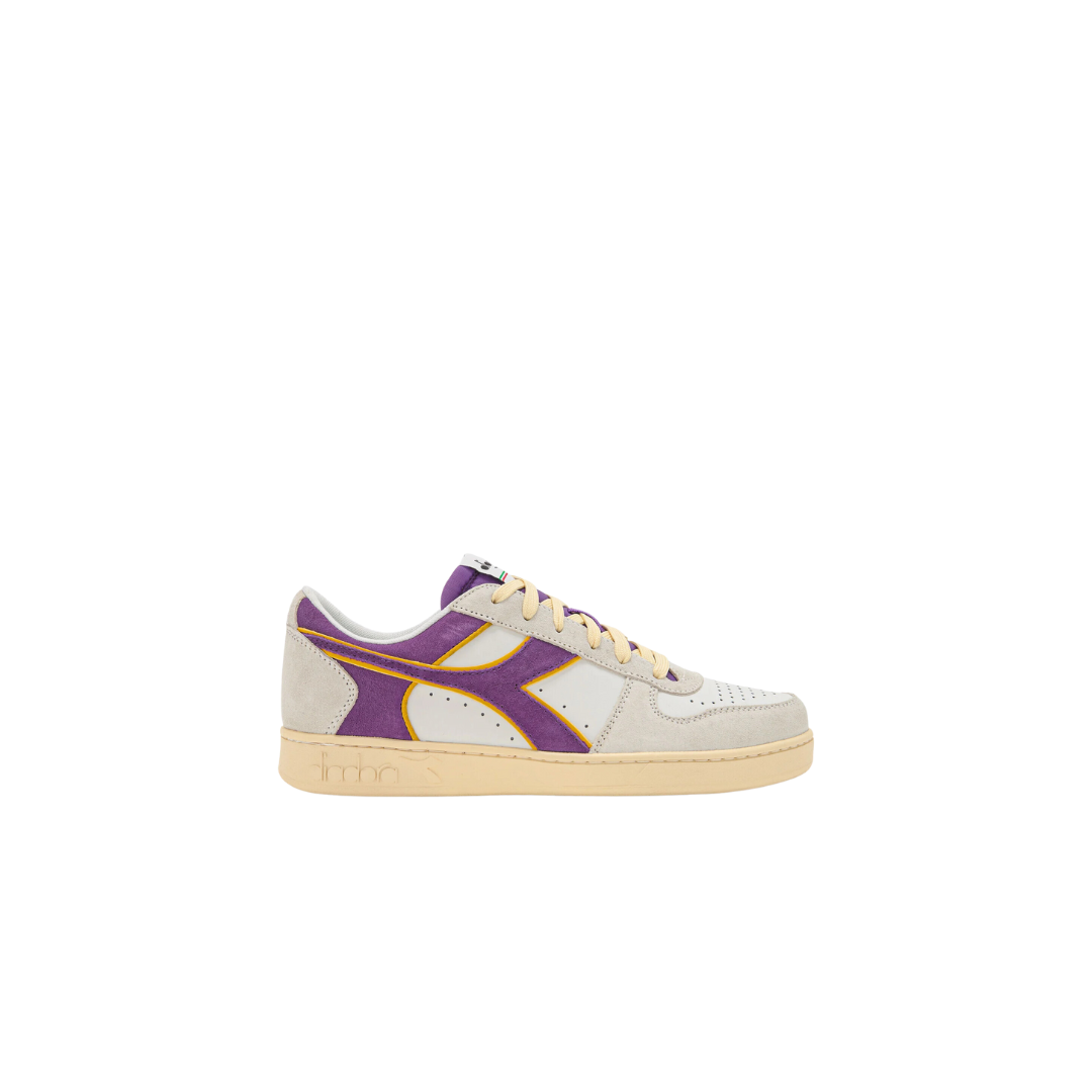 magic basket low suede leather